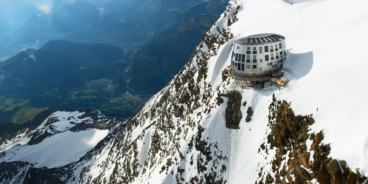 Refuge du Goûter - Mont Blanc Besteigung über den Normalweg