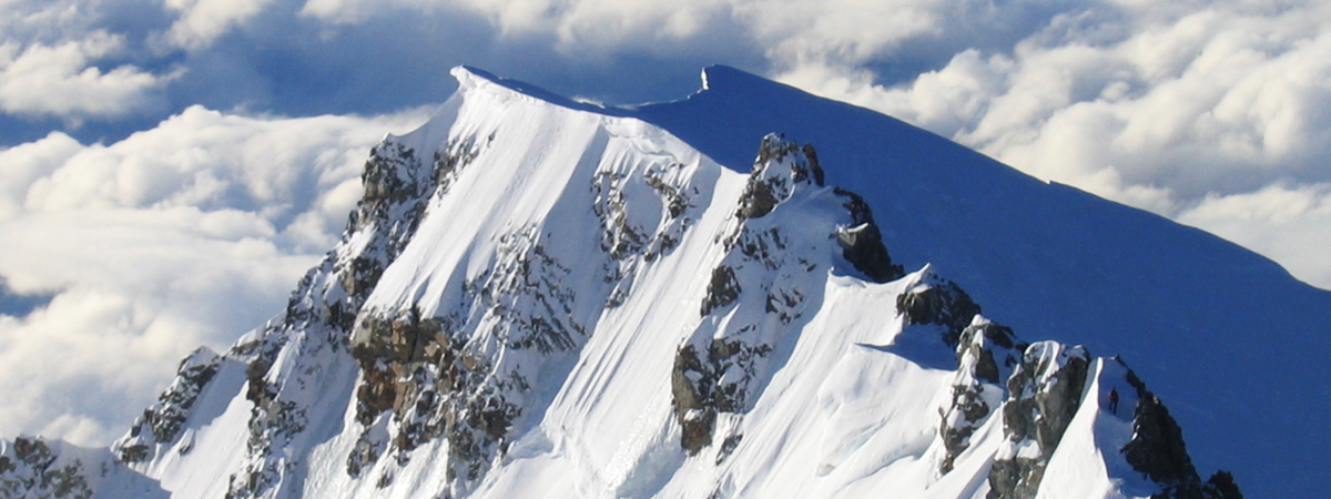 Climbing le Mont-Blanc