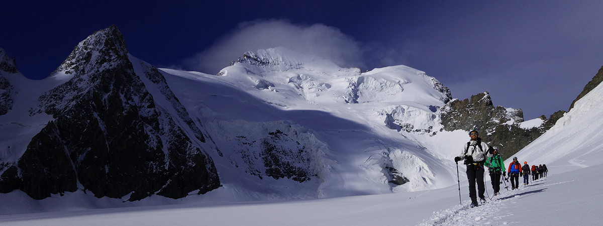 Stage d'alpinisme dans les Écrins avec un guide de haute montagne
