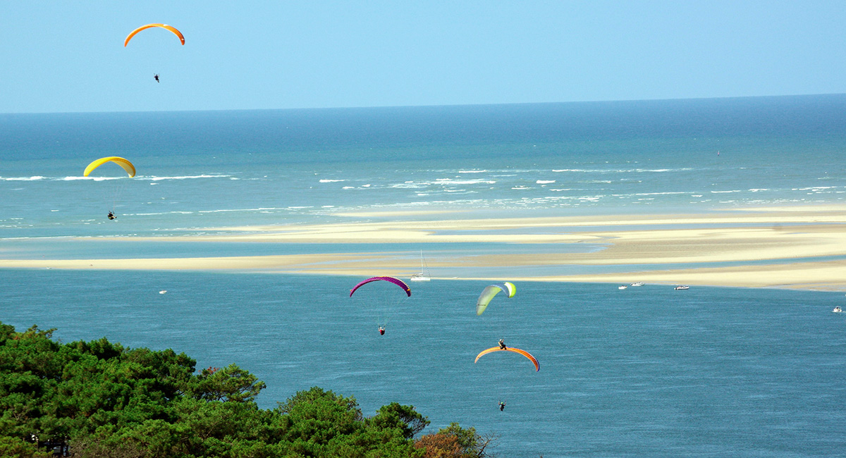 Parapente à la Dune du Pilat