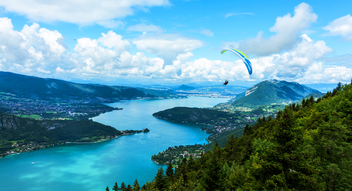Parapente à Annecy