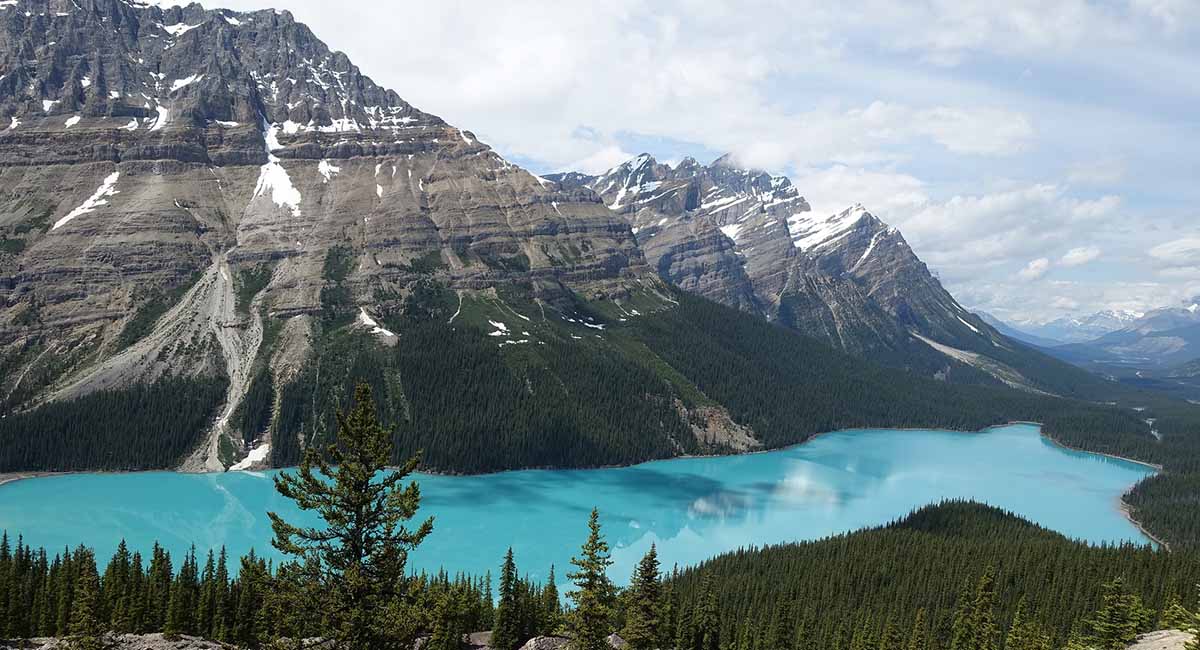 Die kanadischen Rocky Mountains