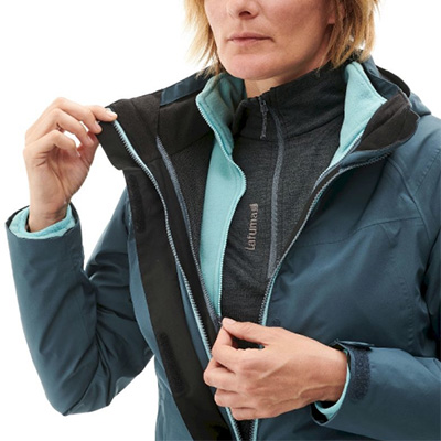 Veste impermeable avec doublure polaire amovible sale